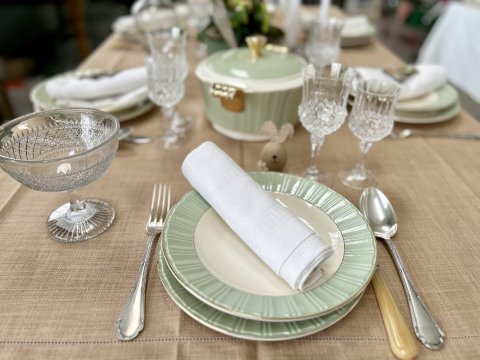 services de table de printemps