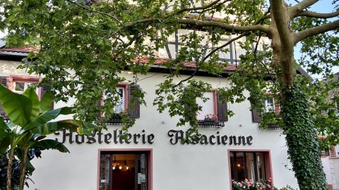 terrasse de l'hostellerie alsacienne